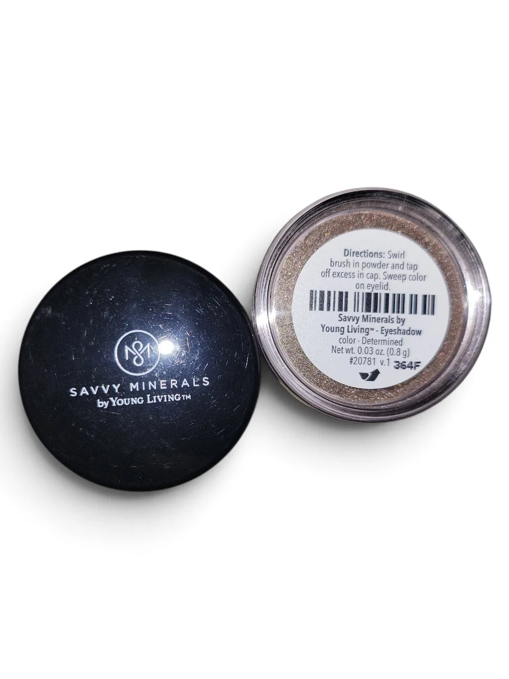 Savvy Minerals  By Young Luving Shimmery Taupe Eyeshadow -  Brown-Determined